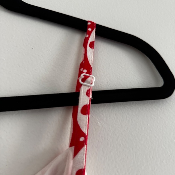 Jopra Red & White Floral Linen Blend Maxi Dress – Size M (NWT) - Picture 8 of 10